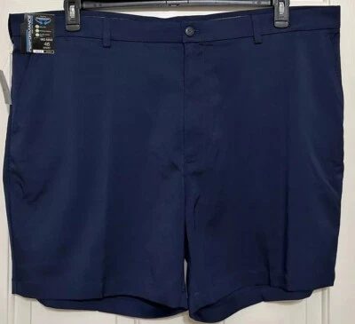 NWT Roundtree & Yorke Performance size 46 Peacoat Navy golf shorts mens - Image 1 of 4