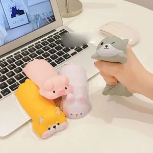 Cartoon Animal Pattern Hand Support Wrist Rest Support Mouse Pad Non-Slip Pad - Picture 1 of 16
