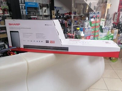 SHARP SOUNDBAR 5.1.2 570WATT DOLBY ATMOS BLUETOOTH 4K HD-MI USB - Immagine 1 di 4