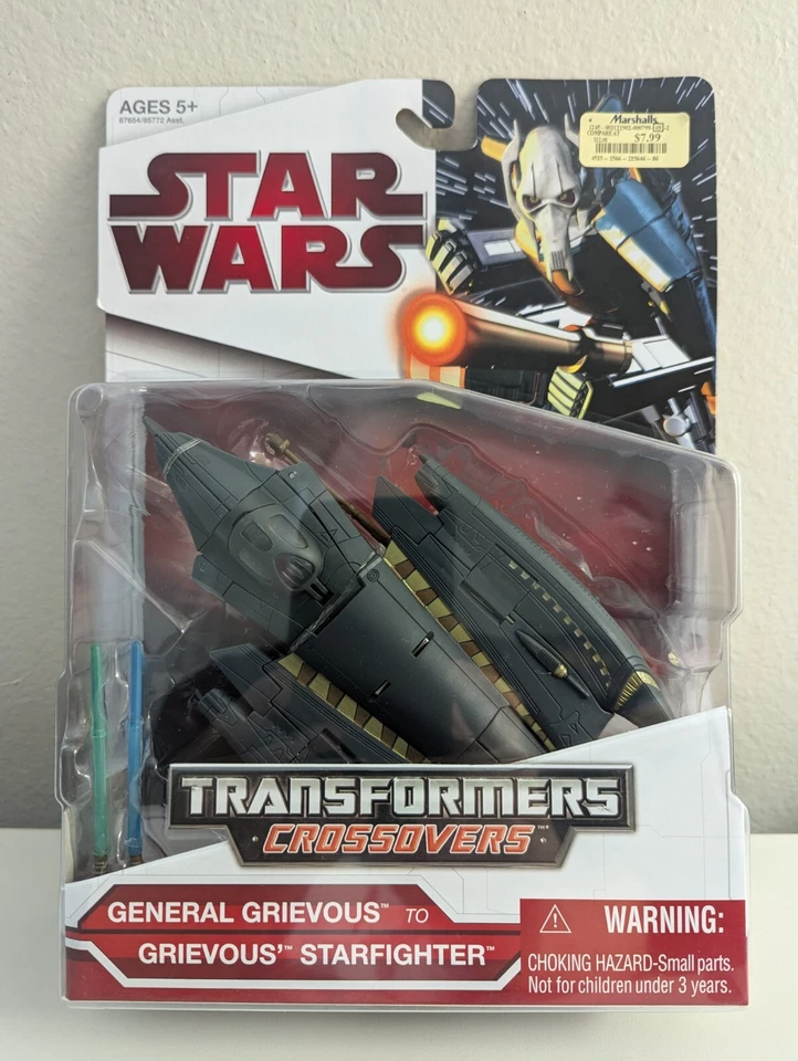 Hasbro Star Wars Transformers Crossovers - GRIEVOUS / STARFIGHTER Action Figure