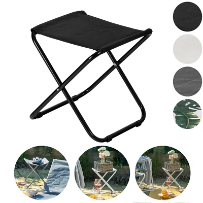 Folding Stools Canvas Outdoor Camping Stool Lightweight Beach Chair Fishing Seat - image 1 of 3