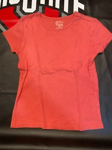 Girls Old Navy Coral Color Short Sleeve Shirt Size XS - Picture 1 of 3