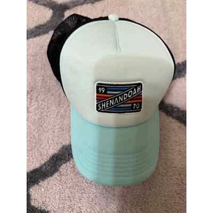 Legacy Snapback Trucker Hat Men's Teal/Black Shenandoah Embroidered Adjustable - Picture 1 of 8