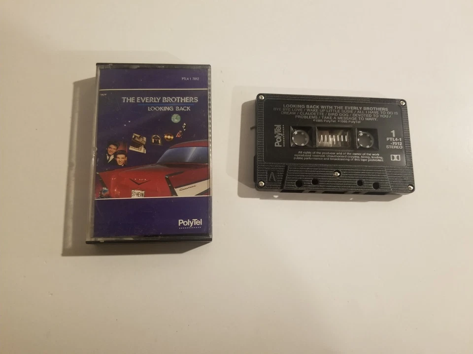 The Everly Brothers - Looking Back - Cassette Tape - Image 1 of 1