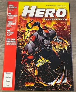 Hero Illustrated Magazine February 1995 #20 Star Trek Memories,X-Files,Rocketeer - Picture 1 of 3