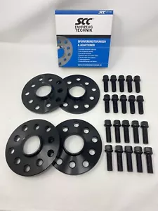SCC Spurverbreiterung VA 20mm HA 30mm für VW 5x112 5x100 Schrauben Golf Passat - Bild 1 von 11