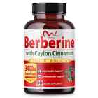 Berberine mit Ceylon Zimtkapseln 3400 mg maximale Potenz mit Gymnema