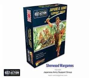 28 mm Warlord Games Warlord Grupo de Apoyo Japonés Segunda Guerra Mundial Bolt Action Nuevo en Caja - Imagen 1 de 3