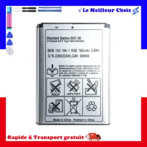 Batterie BST-36 / BST-37 Pour Sony Ericsson W700i / W810i / K600i / W700c - Picture 1 of 6