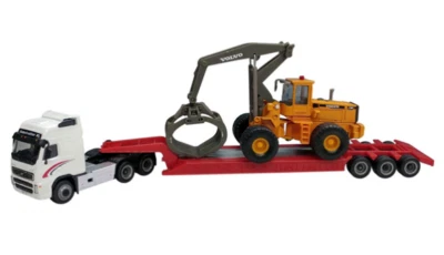 Cararama 185004 - Volvo FH12 with Timber L180C 1/87 Scale - Tracked 48 Post - Image 1 of 4