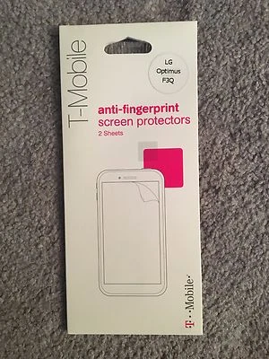 T-Mobile Anti-Fingerprint Screen Protector for LG Optimus F3Q - Image 1 of 3