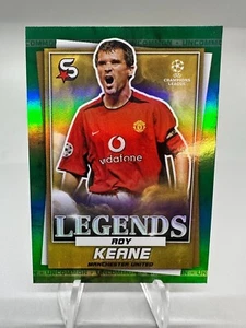 Topps UEFA Superstars 2022/23 GREEN parallel LEGEND ROY KEAN MANCHESTER # 193 - Picture 1 of 2
