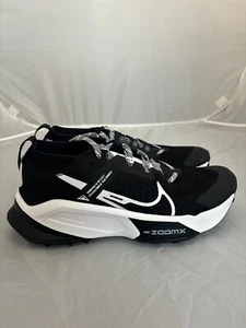 Nike women’s zoomx zegama trail black white shoes size 10 DH0625 001 - Picture 1 of 9