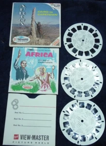 Africa Cairo to Capetown- View-Master Reel set viewmaster B096 - Picture 1 of 2
