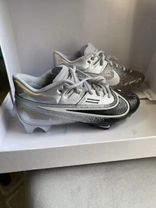 NWT [7] Nike Vapor Edge Elite 360 2 Football Cleats Silver /Black DA5457-003 - Picture 1 of 8