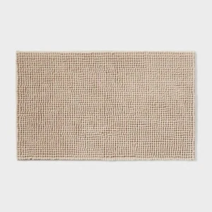 20"x34" Low Chenille Memory Foam Bath Rug - Threshold™ - Picture 1 of 3