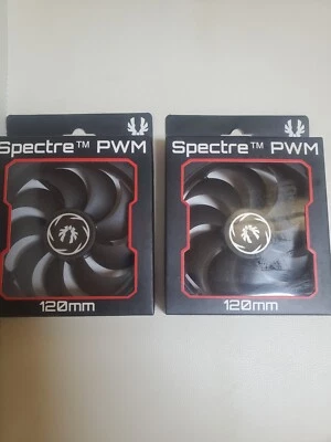 Ventilador de caja BitFenix Spectre PWM 12v 120 X120x25 mm, negro BFF-SCF-P12025KK-RP Foto 1 de 4