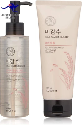 Rice Water Bright Cleansing Foam (150 Ml/5.0 Oz) & Light Cleansing Oil (150 Ml / - image 1 of 4