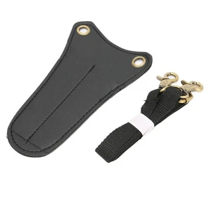 Scissors Pouch Lightweight Portable Leather Scissors Holster For Salon Barbe CUT - Picture 1 of 22