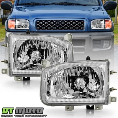 适用于 1999 - 2004 年日产探路者车头灯前照灯一对替换件左右 — 第 1/4 张图片