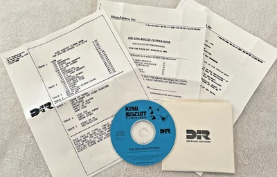 Rolling Stones King Biscuit Flower Hour Radio Show 3/14 - 3/20/94 with Cue, COP - Image 1 of 4