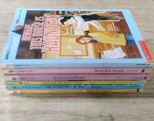 Vintage Scholastic Haunted Book Lot (6) Ghost Stories 80s 90s Halloween Books - Foto 1 di 15