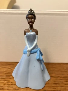 Tiana Blue Dress Toy Figure Ornament Disney Princess Frog upcycled pvc - Picture 1 of 2