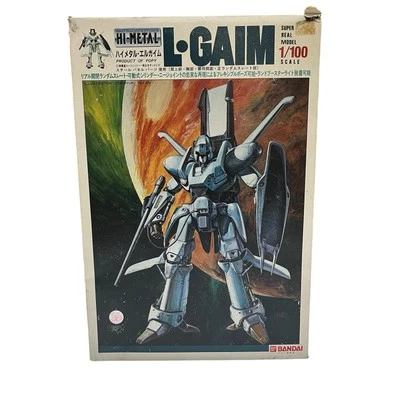 Figura Robot Diecast Bandai L-Gaim Hi-Metal Escala 1/100 1984 Foto 1 de 4