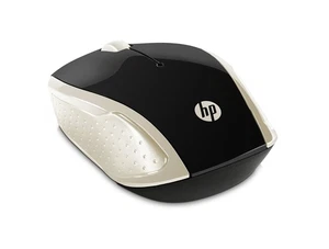 HP 200 Silk Gold 2.4 GHz USB Wireless Mouse with Red LED 1000 DPI Optical Sensor - Picture 1 of 4
