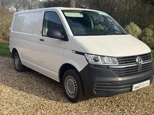 2021 (71) VW TRANSPORTER T6.1 SWB T28, (110), EU6, AIR CON, 92,000 MILES - Picture 1 of 12