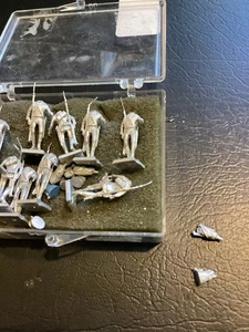 GREGORY SCOTT GHQ GUARDSMAN 20 MM LEAD SOLDIERS 10 FIGURES W/HEADS(LOT 4) - Picture 1 of 3