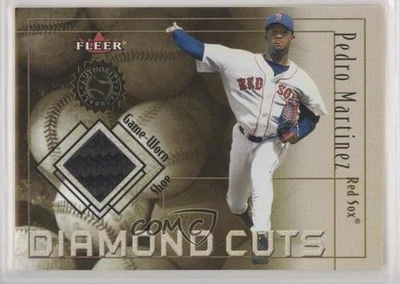 2001 Fleer Authority Diamond Cuts Pedro Martinez (Shoe) HOF - Image 1 of 3