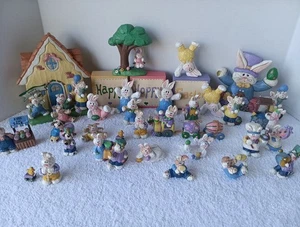 Midwest of Cannon Falls große Osterhasen Figuren Lot von Eddie Walker Bunnny - Bild 1 von 12