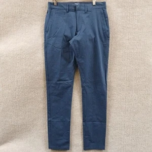 J.Crew 484 Slim-Fit Tech Hose Herren 30 marineblau 34" Schrittlänge AW005 Performance - Bild 1 von 12