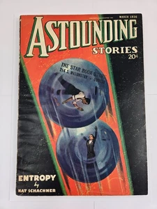 Astounding Stories March 1936 Pulp Magazine - Mountains of Madness HP Lovecraft - Picture 1 of 9