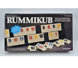 Vtg Rummikub The Original Rummy Tile Game By Pressman 1990 New Sealed - Picture 1 of 7