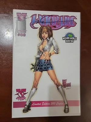 WITCHBLADE #89 SIGNED by SILVESTRI VARIANT Wizard Boston See Description - Image 1 of 4