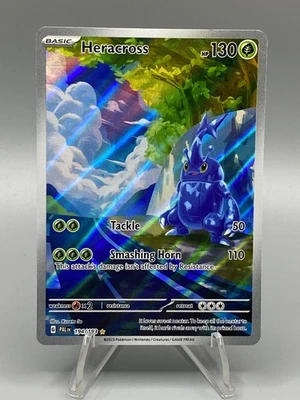 Heracross 194/193 Paldea Evolved Illustration Rare Pokemon TCG NM - Image 1 of 2