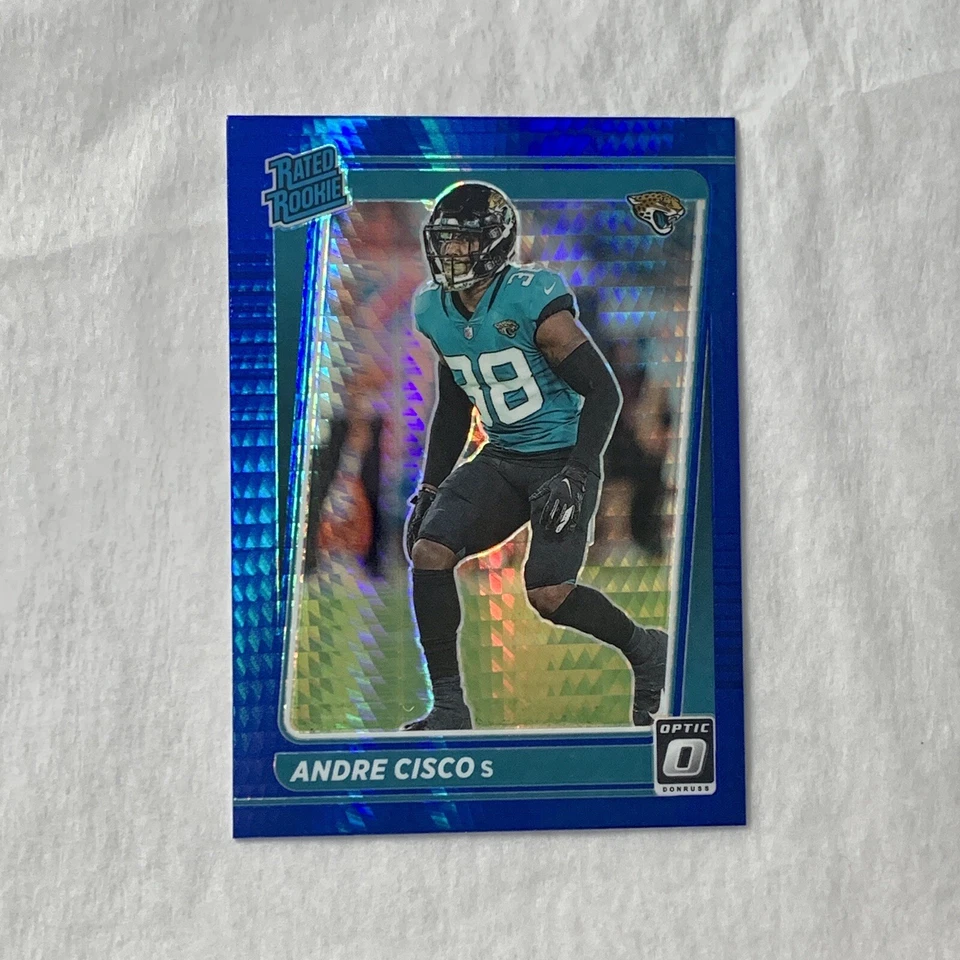 Andre Cisco Optic Panini 278 2021-22 Jaguars Rookie Rc Blue Rated Rookie - Image 1 of 2