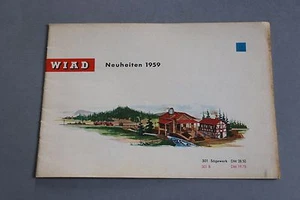 X479 WIAD Train Catalogue maquette 1959 12 pages 21x14,7 cm Deutch Katalog - Picture 1 of 5