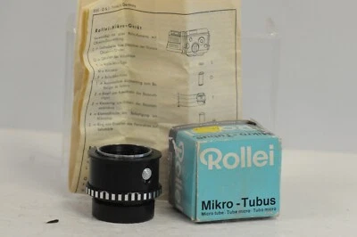 Microtubos Rolleiflex con anillo Bay-1 y caja Foto 1 de 4