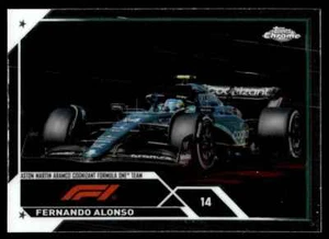 2023 Topps Chrome Formula 1 F1 Fernando Alonso Aston Martin #35 - Picture 1 of 2