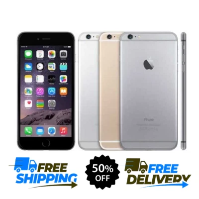 Apple iPhone 6 Plus 64/16GB T-Mobile Unlocked Verizon Gold/Gray Used Condition - Image 1 of 4