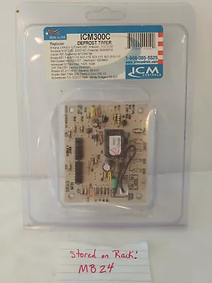 ICM300C Defrost Timer Replaces: (C64301-1, 323-00, 621, HQ1052757, ST74A1004) - Image 1 of 4