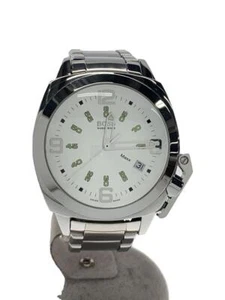 HUGO BOSS 16263 Quartz Analog Stainless Steel Silver Excellent JAPAN - Picture 1 of 5