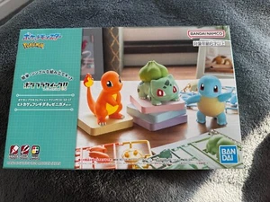 Pokémon Model Kit Building Figure New From Japan Charmander Bulbasaur Squirtle - Picture 1 of 2