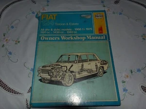 Fiat 124 Saloon & Estate 1966-1975 Haynes Owners Workshop Manual - Picture 1 of 6