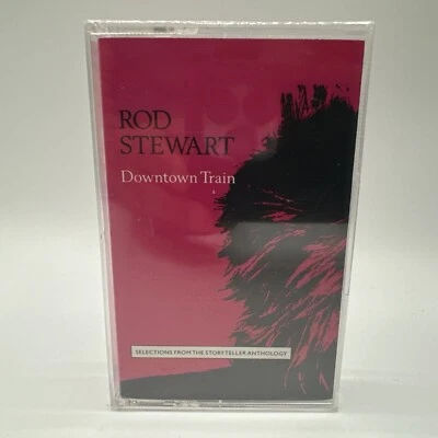 Rod Stewart Downtown Train Cassette Warner Brothers Brand New Plastic Sealed - Image 1 of 2