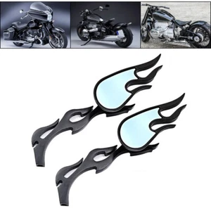 Rearview Side Mirrors Pair Motor Left & Right Motorcycle Mirror Fits For - Picture 1 of 13