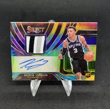 2019-20 Panini Select KELDON JOHNSON Tie-Dye RPA 14 /25 RJA-KJN